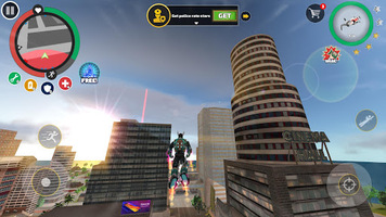 Rope Hero MOD APK all weapons unlocked